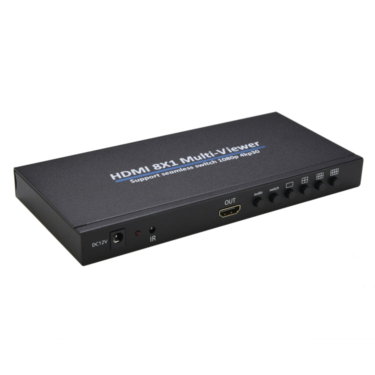 NK-818 HDMI 8x1 Multi-Viewer Supports Seamless Switch 1080P, US Plug, NK-818, US Plug