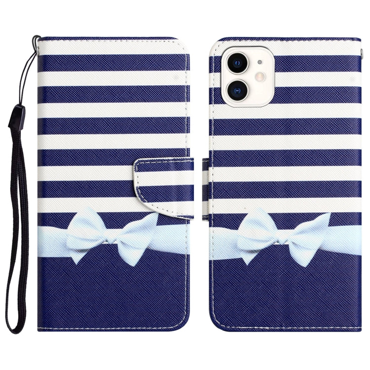 Colored Drawing Leather Phone Case, For iPhone 11