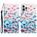 Colored Drawing Leather Phone Case, For iPhone 11 Pro Max