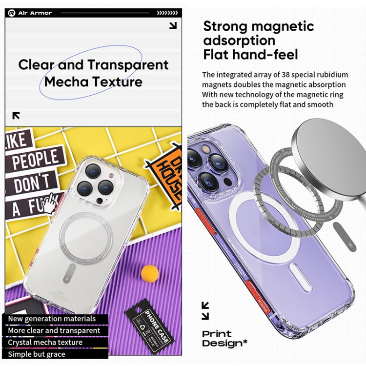 ROCK Air InShare MagSafe Phone Case, For iPhone 14, For iPhone 14 Plus