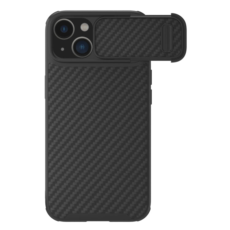 NILLKIN Synthetic Fiber Camshield Phone Case, For iPhone 14 Plus, For iPhone 14 Pro