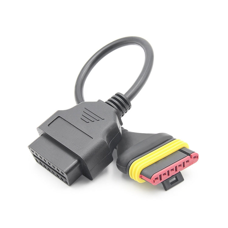 Motorcycle OBD 6 Pin to 16 Pin Adapter Cable for Benelli, For Benelli