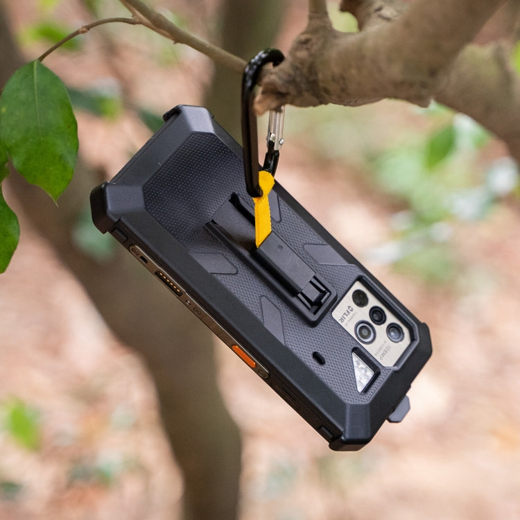 For Ulefone Power Armor 18 Ultra / 18T / 18T Ultra Ulefone Back Clip Phone Case with Carabiner (Black)