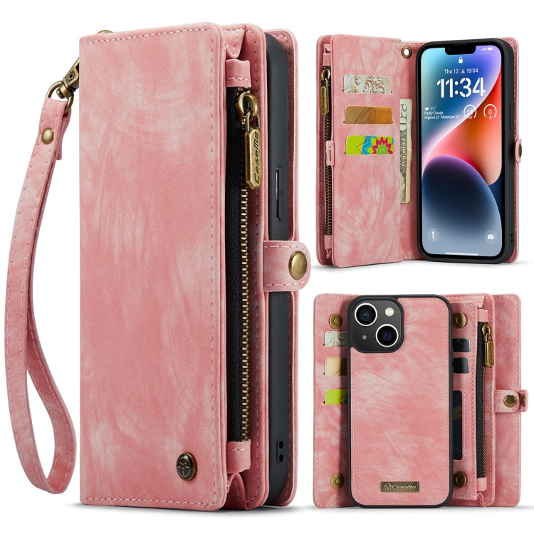 CaseMe 008 Detachable Multifunctional Leather Phone Case, For iPhone 14, For iPhone 14 Plus, For iPhone 14 Pro, For iPhone 14 Pro Max