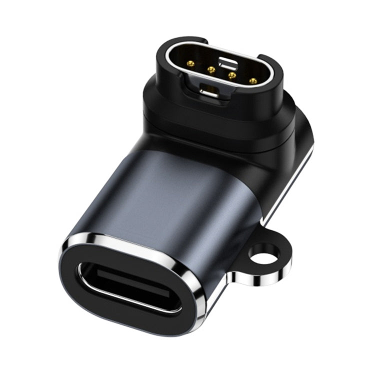 For Garmin Watch Charging Adapter, Interface:Type-C 90 Elbow