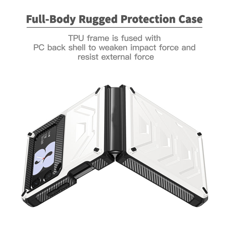 Armored All-inclusive Shockproof Folding Phone Case, For Samsung Galaxy Z Flip3 5G, For Samsung Galaxy Z Fold3 5G
