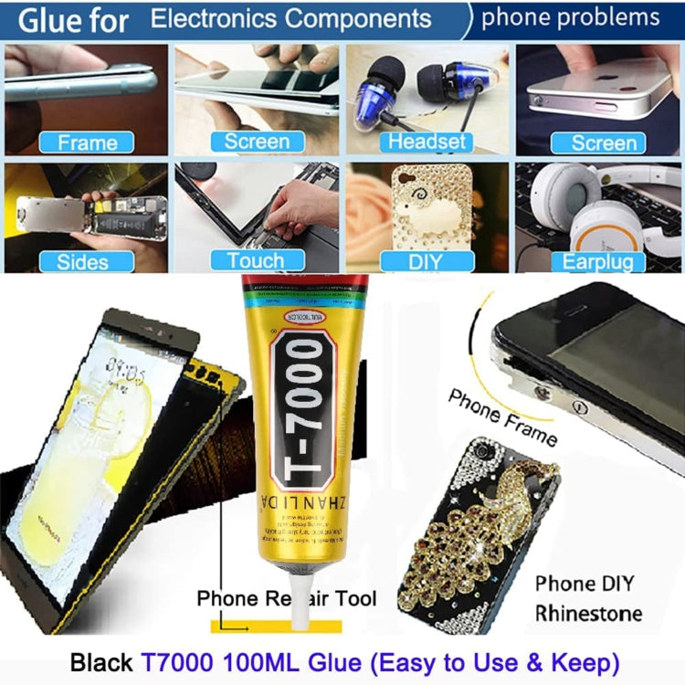 50mL T7000 LCD Screen Black Glue Multifunction Universal DIY Adhesive Glue
