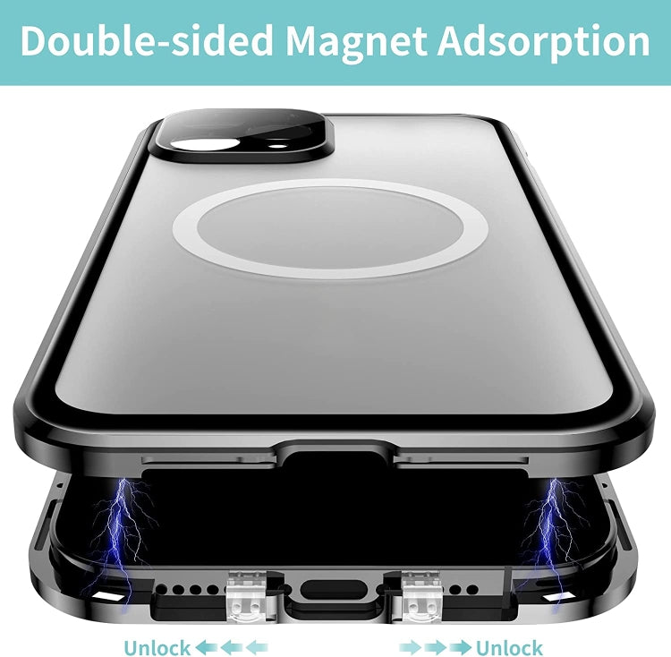 360 Full Body Magnetic Frosted Magsafe Phone Case, For iPhone 12, For iPhone 12 Pro, For iPhone 12 Pro Max, For iPhone 11 Pro, For iPhone 11 Pro Max