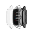 For Garmin Venu Sq 2 Full Coverage TPU Electroplating Watch Case(Transparent)