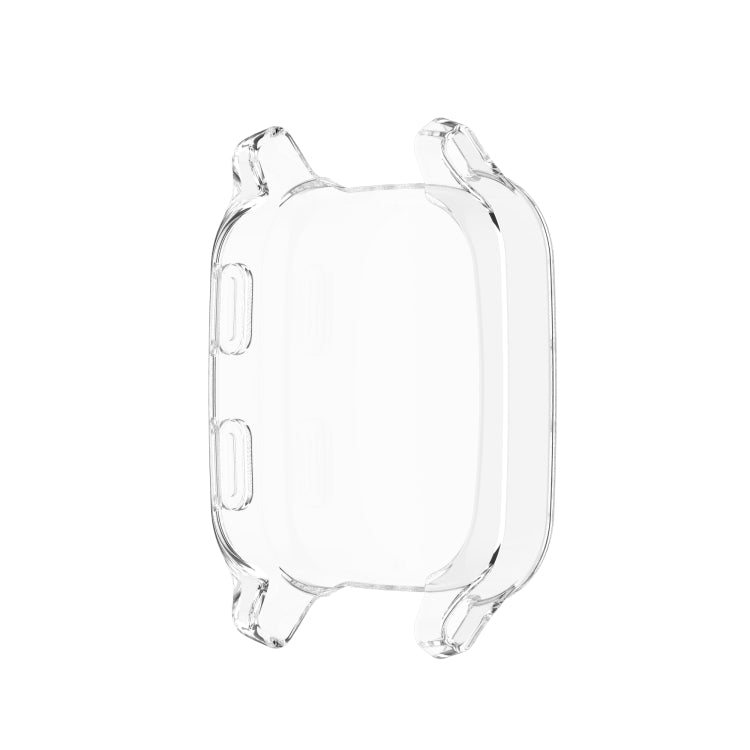 For Garmin Venu Sq 2 Full Coverage TPU Electroplating Watch Case(Transparent)