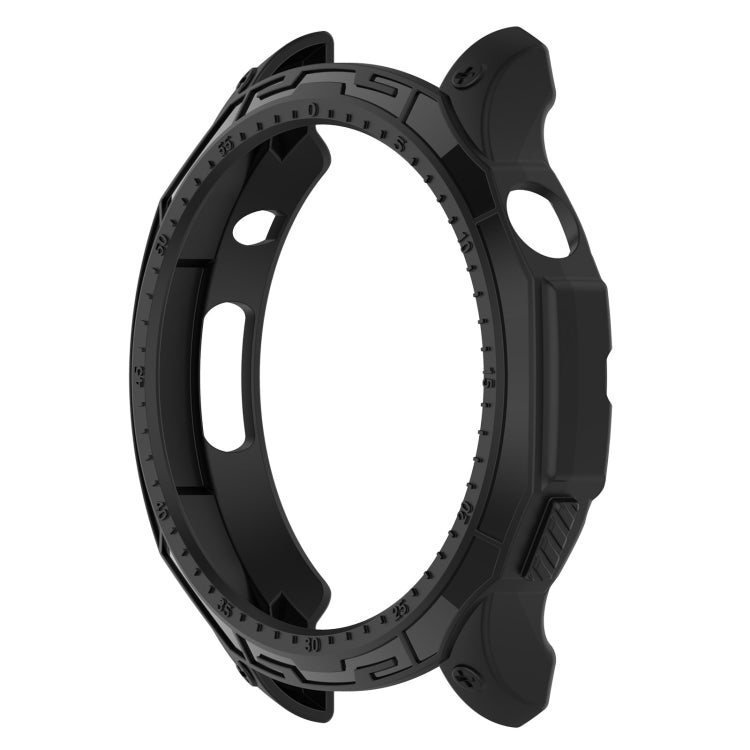 For Amazfit GTR 4 / GTR 4 Pro Armor Hollow TPU Watch Case(Black)