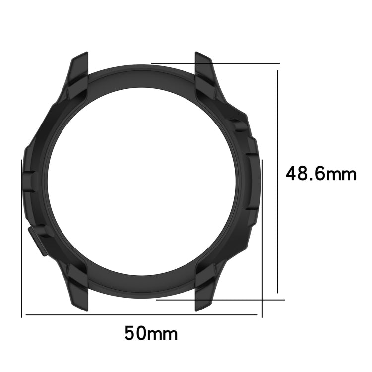 For Amazfit GTR 4 / GTR 4 Pro Armor Hollow TPU Watch Case(Black)