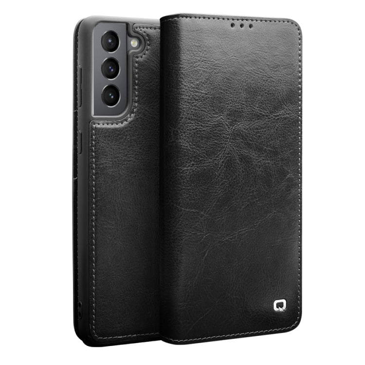QIALINO Genuine Leather Phone Case, For Samsung Galaxy Note20, For Samsung Galaxy Note20 Ultra, For Samsung Galaxy S21 5G, For Samsung Galaxy S21+ 5G, For Samsung Galaxy S21 Ultra 5G, For Samsung Galaxy S22 Ultra 5G, For Samsung Galaxy S22+ 5G         ...