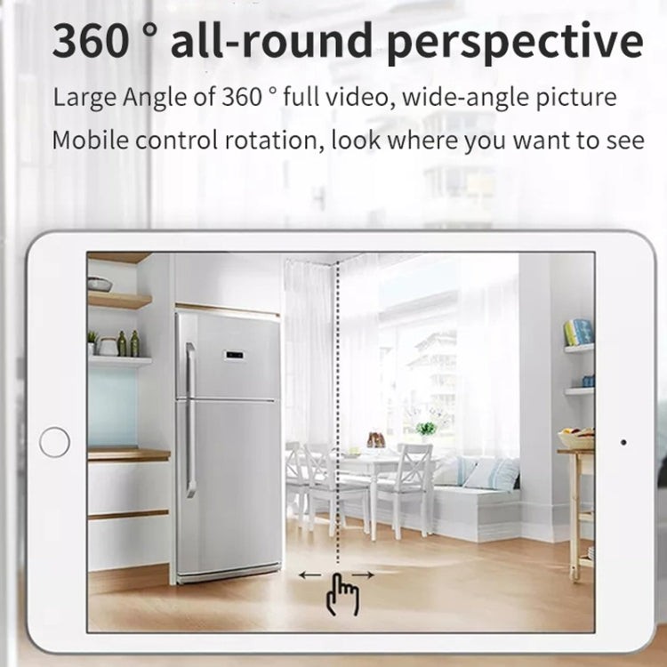 DP31 2.0MP HD Light Bulb WiFi Surveillance Camera, Support Motion Detection, , Dual Light Source(White)