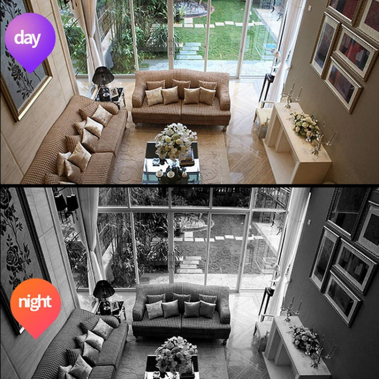 DP31 2.0MP HD Light Bulb WiFi Surveillance Camera, Support Motion Detection, , Dual Light Source(White)