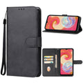 For Samsung Galaxy A04e Leather Phone Case(Black)
