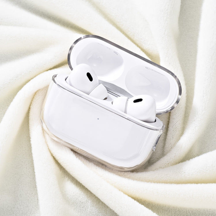 For AirPods Pro 2 Earphone Transparent PC Protective Case, For AirPods Pro 2