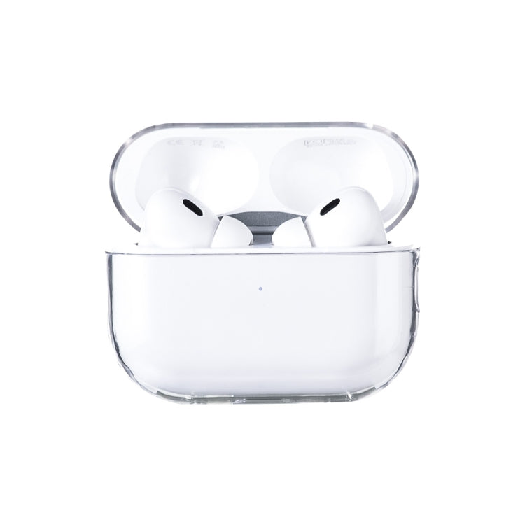 For AirPods Pro 2 Earphone Transparent PC Protective Case, For AirPods Pro 2