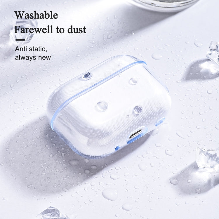 For AirPods Pro 2 Earphone Transparent TPU Protective Case, For AirPods Pro 2
