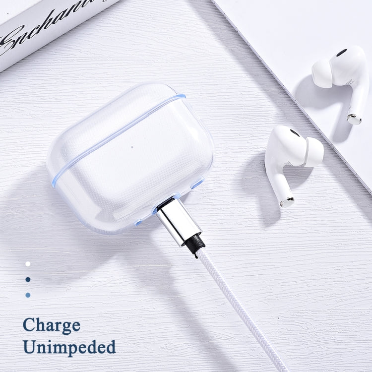 For AirPods Pro 2 Earphone Transparent TPU Protective Case, For AirPods Pro 2