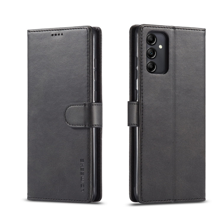 LC.IMEEKE Calf Texture Leather Phone Case, For Samsung Galaxy A14 4G/5G