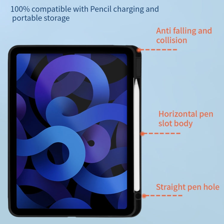 Acrylic 360 Degree Rotation Holder Tablet Leather Case, For iPad Pro 11 2022/2021 / Air5 2022/Air4 2020