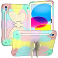 Butterfly Kickstand Heavy Duty Hard Rugged Tablet Case, For iPad 10th Gen 10.9 2022