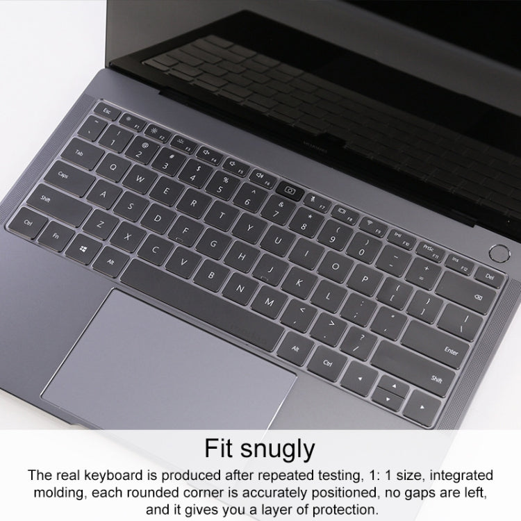 For Huawei MateBook D 15.6 inch Transparent and Dustproof TPU Laptop Keyboard Protective Film