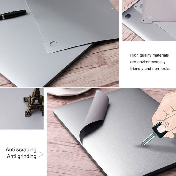 4 in 1 Upper Cover Film + Bottom Cover Film + Full-support Film + Touchpad Film Laptop Body Protective Film Sticker, For Retina 12 inch A1534, For Pro 13.3 inch A2159, For Air 13.3 inch A1466, For Pro Retina 13.3 inch A1425, For Pro 15.4 inch A1707    ...