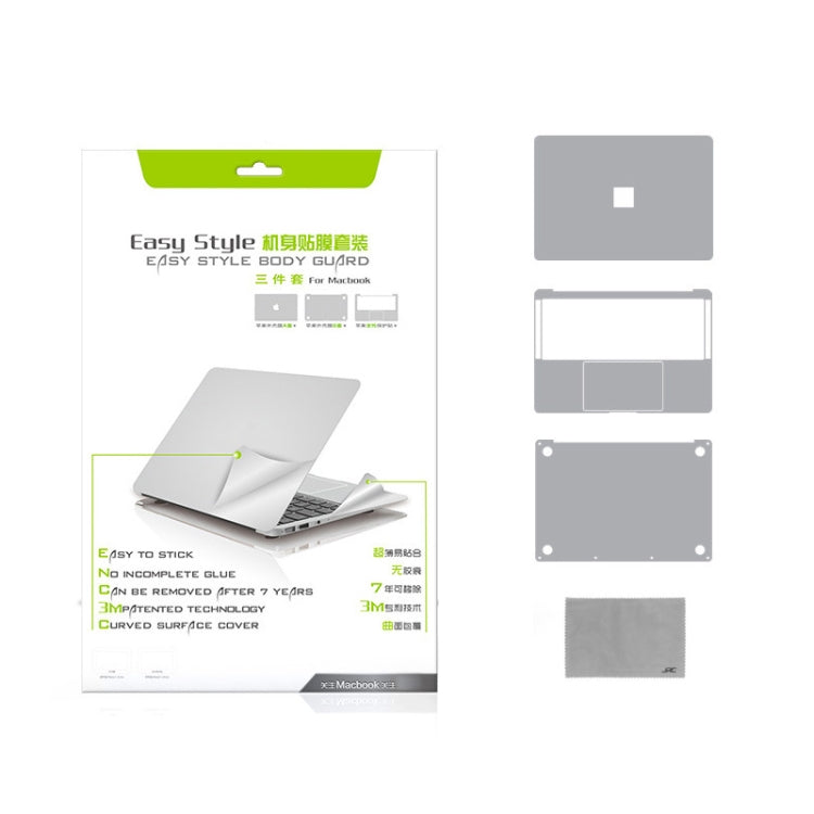 4 in 1 Upper Cover Film + Bottom Cover Film + Full-support Film + Touchpad Film Laptop Body Protective Film Sticker, For 13.3 inch A1278, For Air 13.3 inch A1932, For Pro 16 inch A2141, For Air 13.3 inch A2179