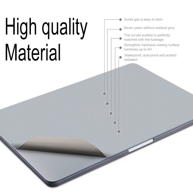 4 in 1 Upper Cover Film + Bottom Cover Film + Full-support Film + Touchpad Film Laptop Body Protective Film Sticker, For 13.3 inch A1278, For Air 13.3 inch A1932, For Pro 16 inch A2141, For Air 13.3 inch A2179