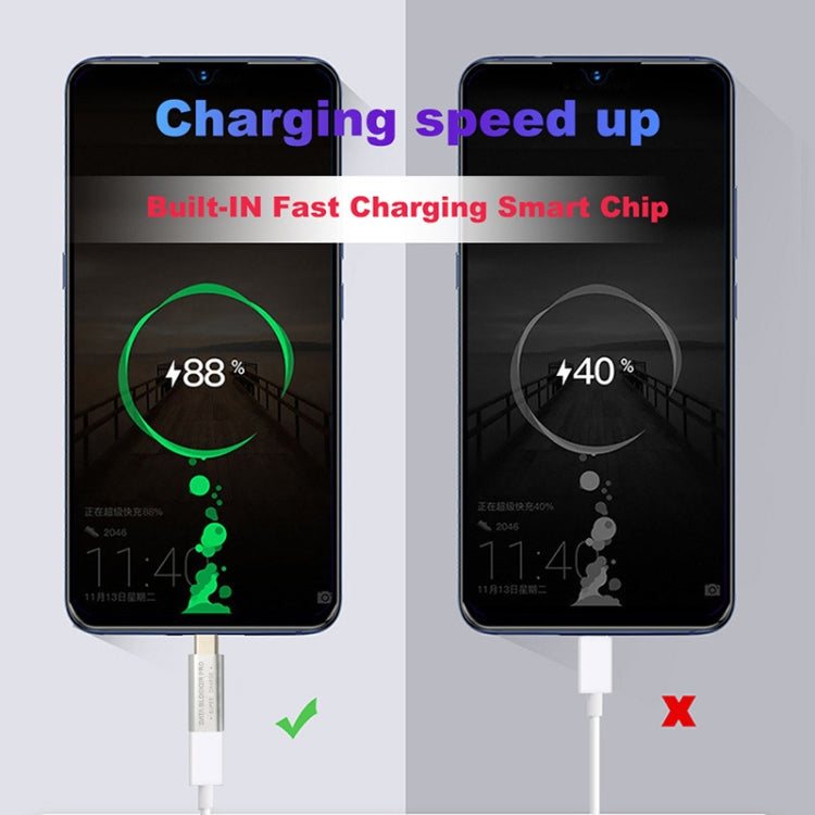 GE07 USB-C / Type-C Data Blocker Fast Charging Connector(Gold)