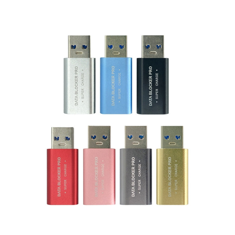 GE06 USB Data Blocker Fast Charging Connector(Black)