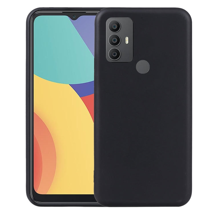 For alcatel 1V 2021 TPU Phone Case(Black)