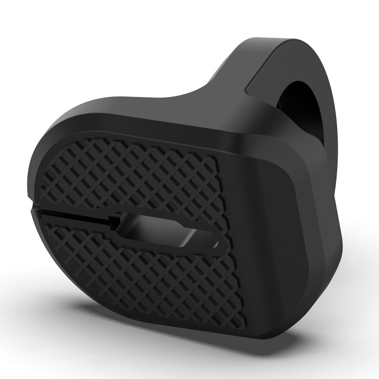 For Apple Watch Smart Watch Silicone Charging Stand Without Charger(Black)