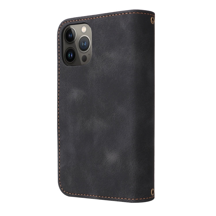 Multifunctional Card Slot Zipper Wallet Flip Leather Phone Case, For iPhone 12 Pro, For iPhone 12 mini, For iPhone 12, For iPhone 13 mini