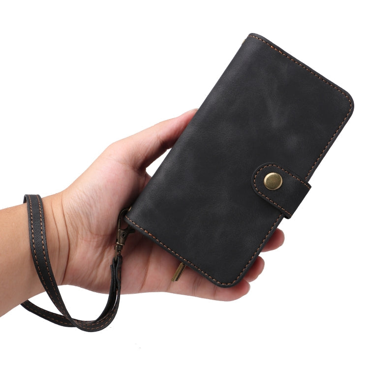 Multifunctional Card Slot Zipper Wallet Flip Leather Phone Case, For iPhone 12 Pro, For iPhone 12 mini, For iPhone 12, For iPhone 13 mini