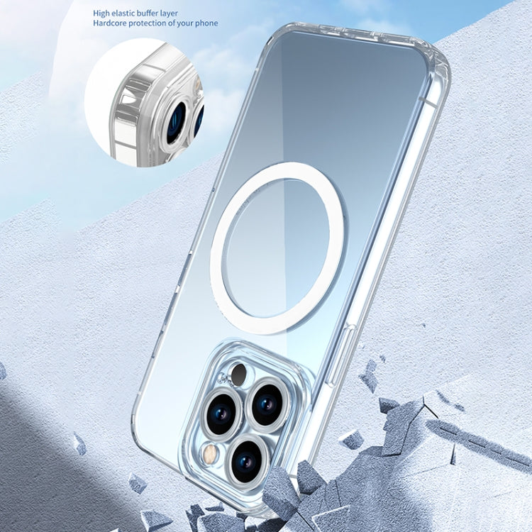 For iPhone 11 Pro Simple Transparent Magsafe Phone Case