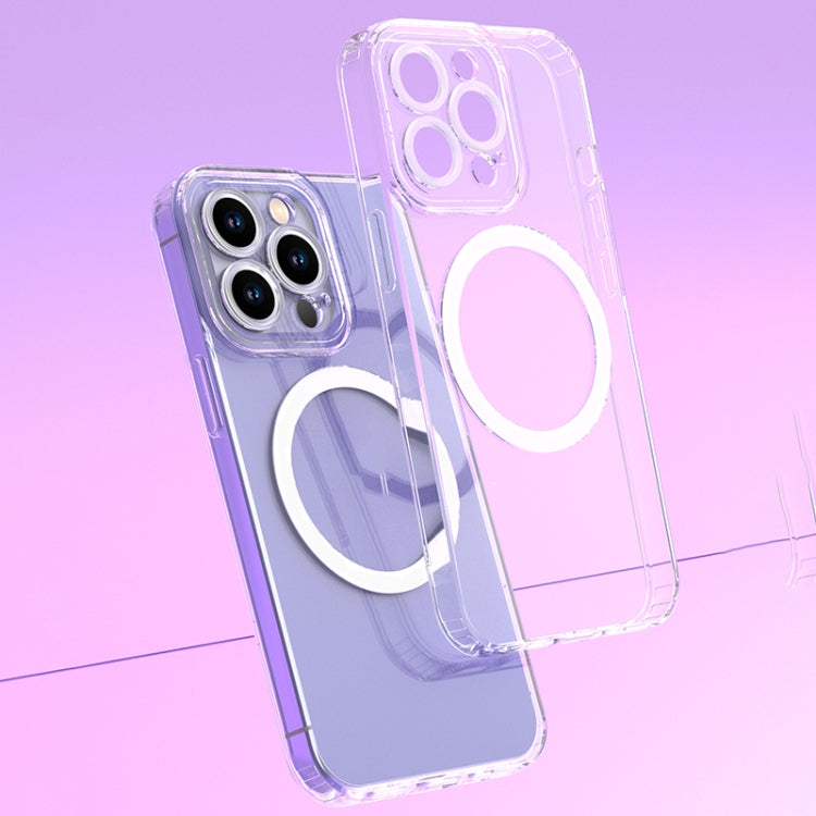 For iPhone 11 Pro Simple Transparent Magsafe Phone Case