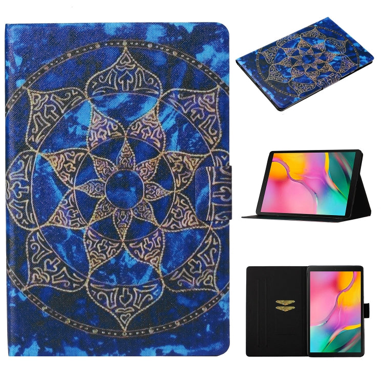 Coloured Drawing Pattern Horizontal Flip Leather Case with Holder & Card Slot & Sleep / Wake-up Function, For Galaxy Tab A 10.1 (2019) T515 / T510, For Huawei MediaPad T5, For Huawei MediaPad T3 10