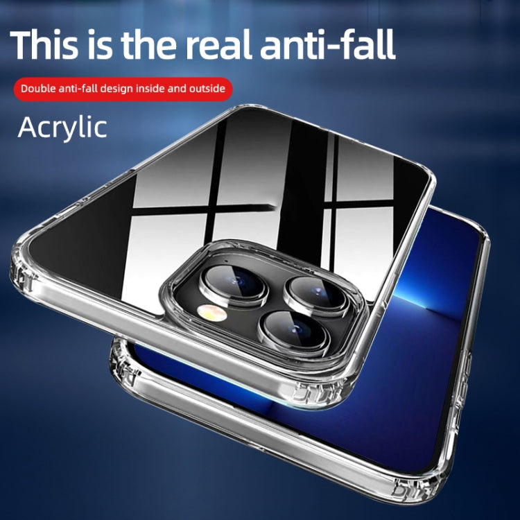 For iPhone 12 mini Acrylic Space Phone Case(Transparent)