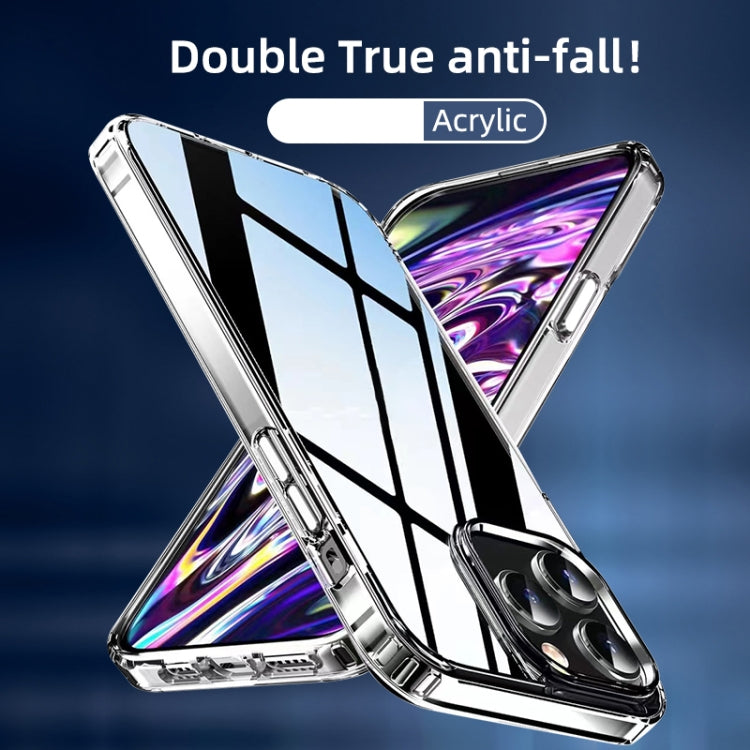 For iPhone 12 mini Acrylic Space Phone Case(Transparent)
