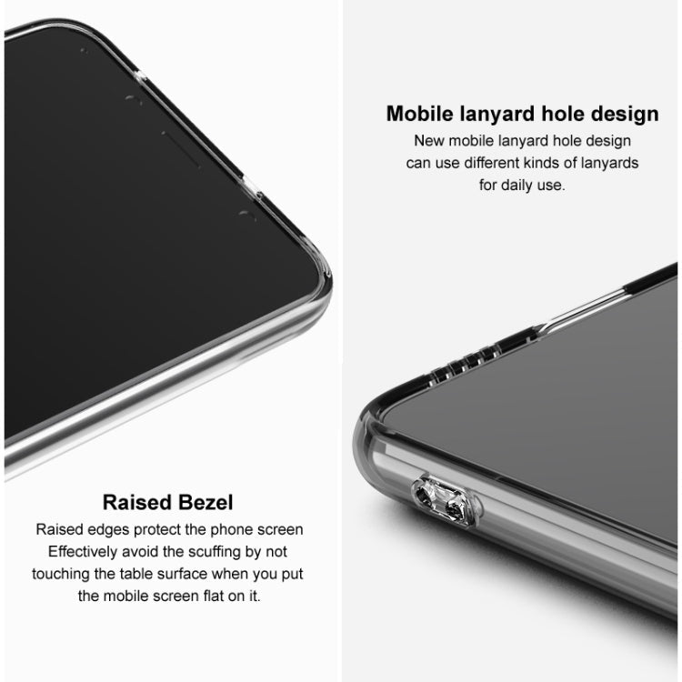 For Google Pixel 7 Pro IMAK UX-10 Series Transparent Shockproof TPU Phone Case(Transparent)