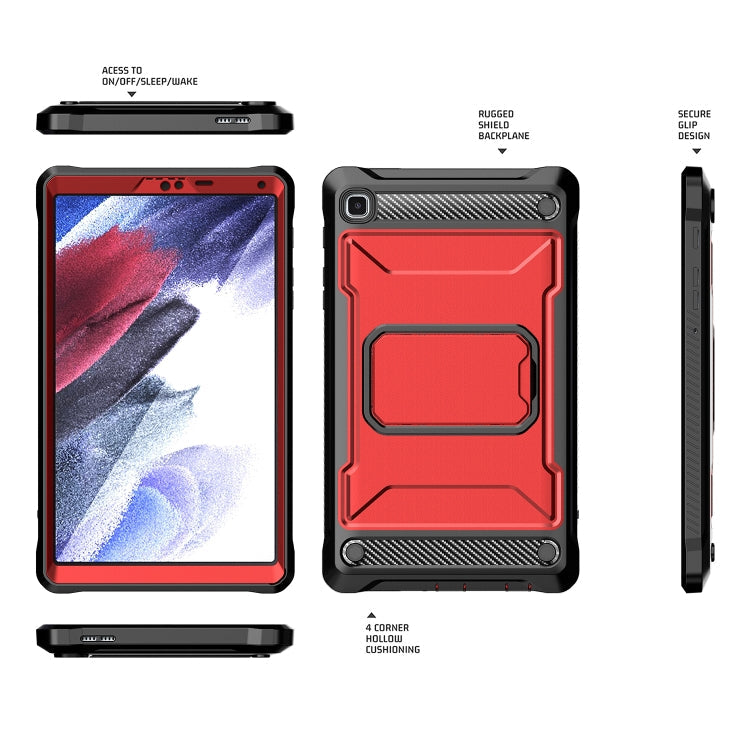 For Samsung Galaxy Tab A7 Lite Explorer Tablet Protective Case (Red)