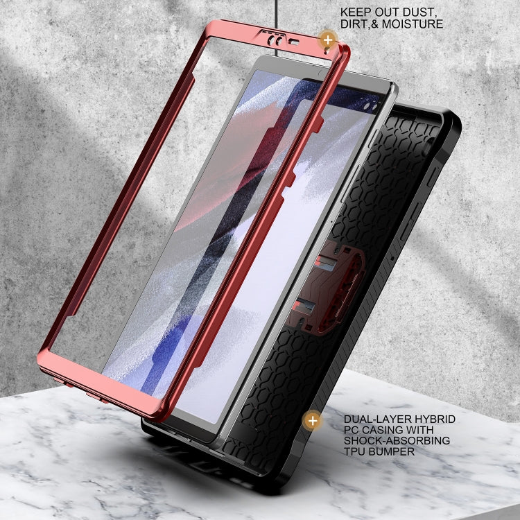 For Samsung Galaxy Tab A7 Lite Explorer Tablet Protective Case (Red)