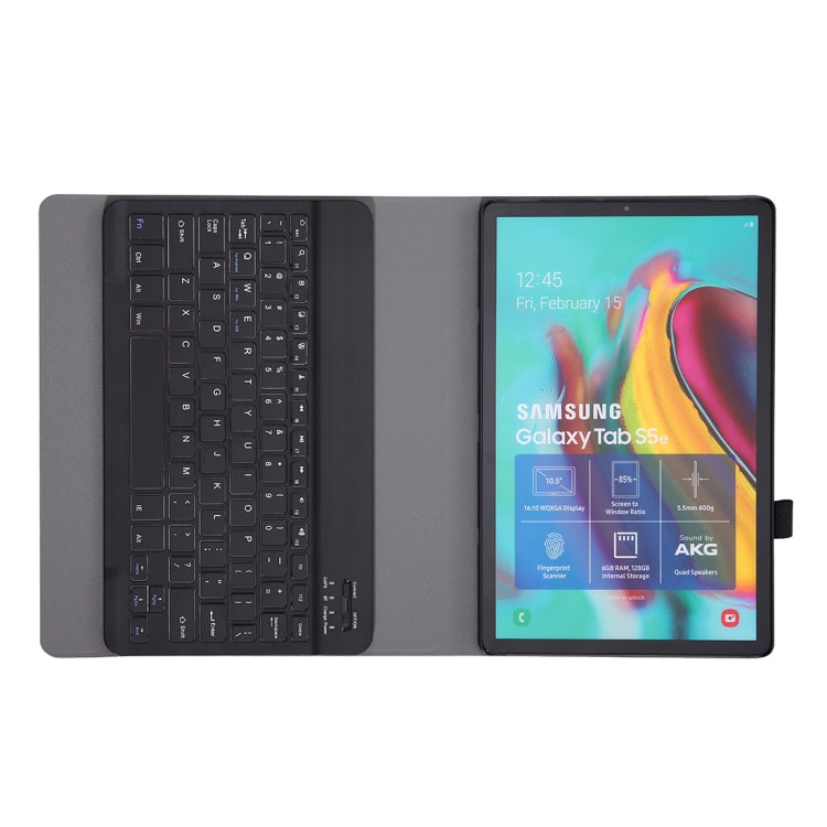 A610 For Galaxy Tab S6 Lite 10.4 P610 / P615 (2020) Bluetooth Keyboard Protective Case with Stand & Elastic Pen Band, For Galaxy Tab S6 Lite 10.4 P610
