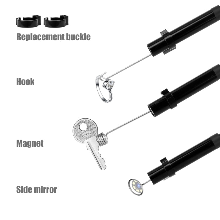 P40 8mm HD Waterproof Portable Integrated Hand-held Vertical Screen Industry Endoscope, Length:5m(Hardwire)