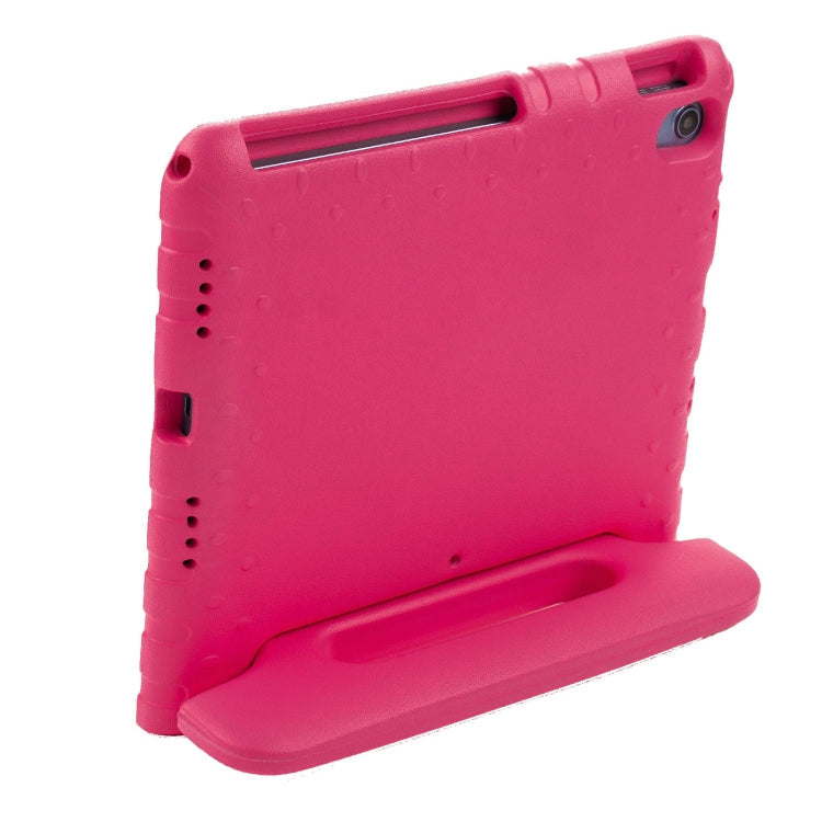 For iPad 10th Gen 10.9 2022 Portable Shockproof EVA Bumper Tablet Case(Rose Red)