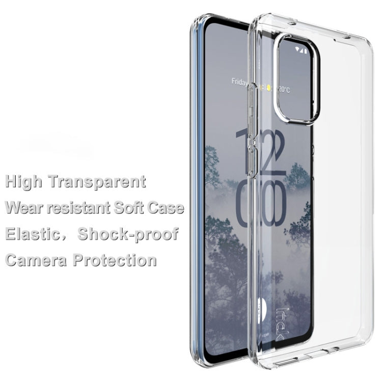 For Nokia X30 5G IMAK UX-5 Series Claer TPU Phone Case(Transparent)