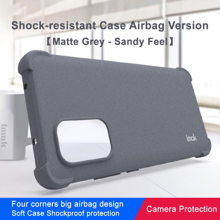 For Nokia X30 5G imak Shockproof Airbag TPU Phone Case(Matte Grey)